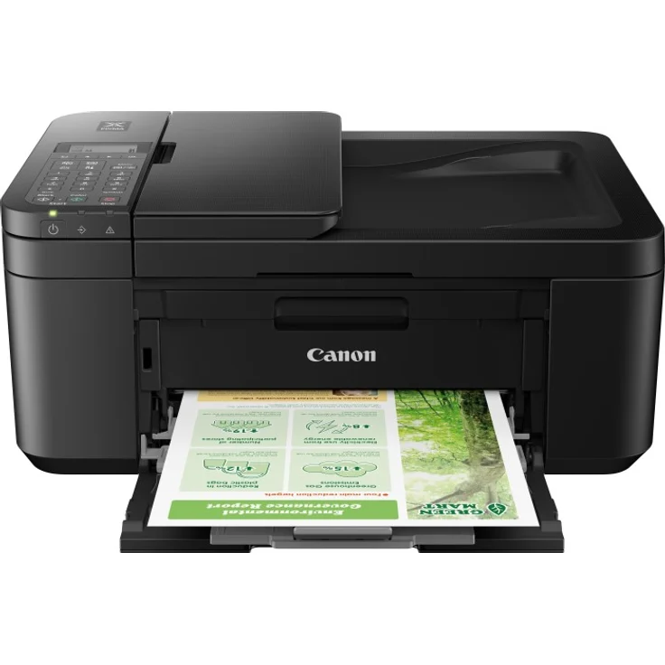 Canon TR4650 Schwarz Multifunktionsdrucker, Scanner, Kopierer, Drucker, Fax, 4800 x 1200 DPI, LCD, WLAN, USB, Apple AirPrint, PIXMA Cloud Link, ADF Duplexdruck (5072C006) – Bild 2