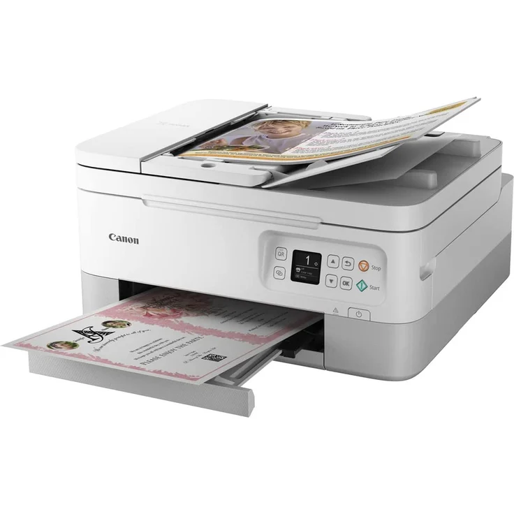 Canon PIXMA TS7451a Multifunktionssystem 3-in-1 weiss – Bild 5