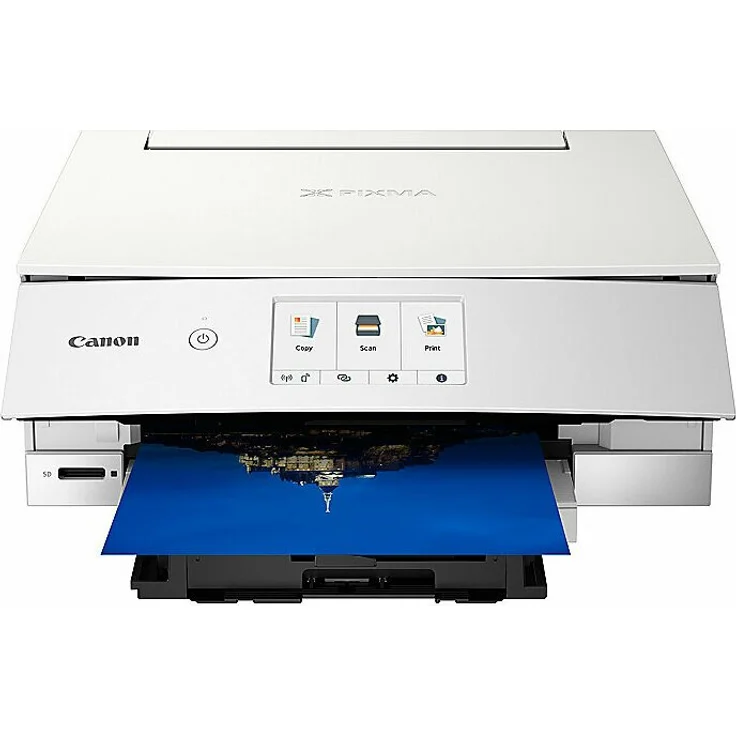 Canon PIXMA TS8351a Multifunktionssystem 3-in-1 weiss – Bild 1