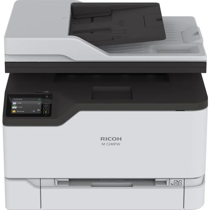 Ricoh M C240FW, Laser, mehrfarbig-Multifunktionsgerät, Drucker-Scanner-Kopierer-Fax – Bild 1