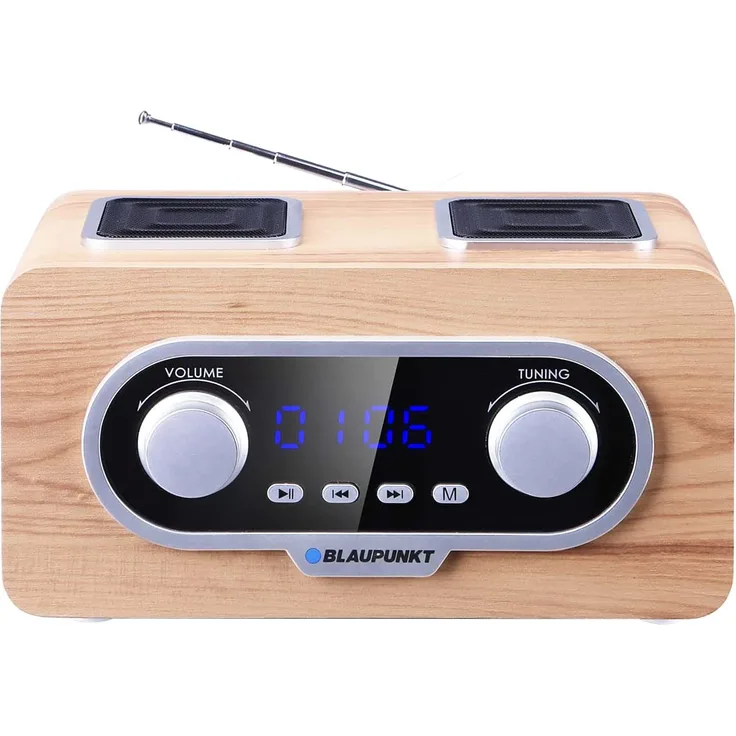 Blaupunkt PP5.2CR Radio Tragbar Holz