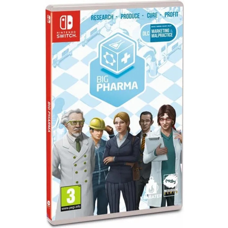 Big Pharma: Manager Edition (Switch) 