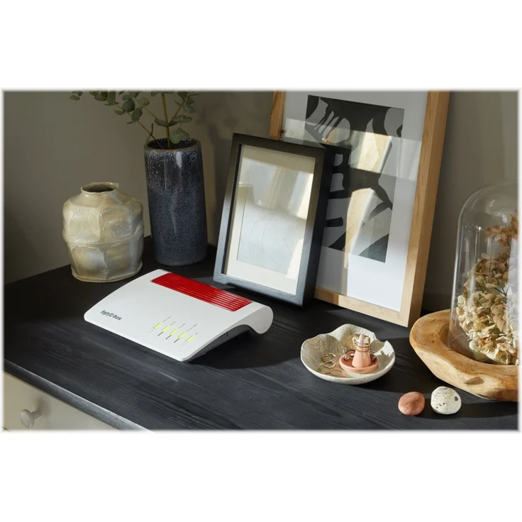 AVM FRITZ!Box 7590 AX v2 Wi-Fi 6, WLAN-Router, weiß/rot – Bild 6