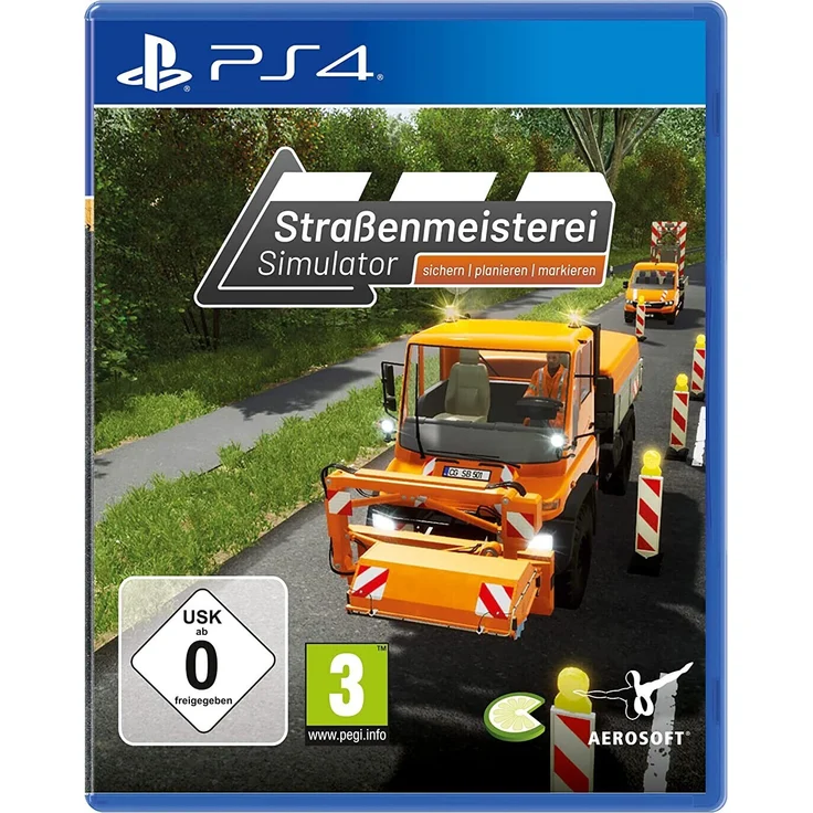 Straßenmeisterei Simulator (PS4)  - Preisvergleich – Bild 1