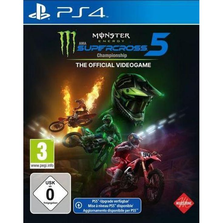 Monster Energy Supercross - The Official Videogame 5 (PlayStation PS4) - Preisvergleich