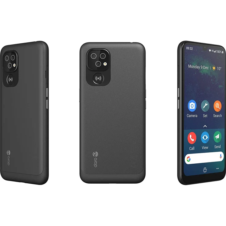 Doro 8100 Senioren-Smartphone LCD-Display, Schwarz – Bild 4
