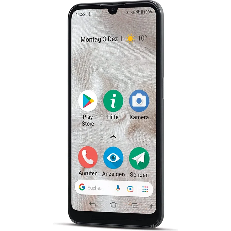 Doro 8100 Senioren-Smartphone LCD-Display, Schwarz – Bild 3