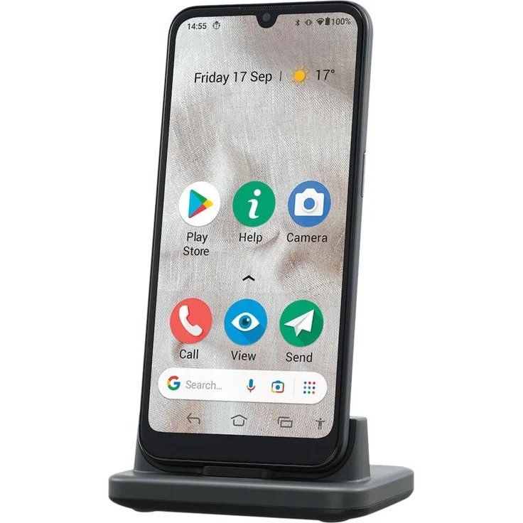 Doro 8100 Senioren-Smartphone LCD-Display, Schwarz – Bild 8