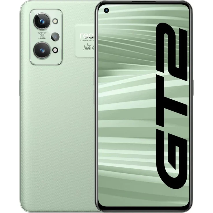 realme GT 2 5G Smartphone AMOLED-Display, 256GB interner Speicher, 12GB RAM, Dual-SIM, Paper Green – Bild 1
