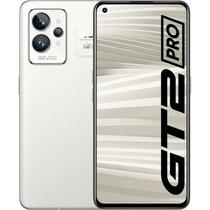 realme GT 2 Pro 5G Smartphone AMOLED-Display, 256GB interner Speicher, 12GB RAM, Dual-SIM, Paper White