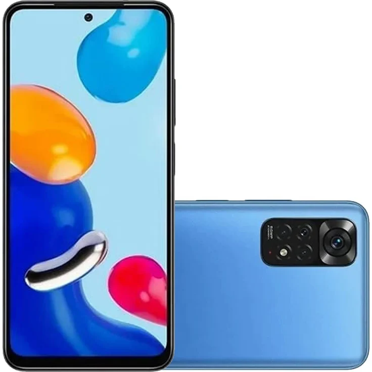 Xiaomi Redmi Note 11 Smartphone 16,33cm (6,43 Zoll) AMOLED-Display, 128GB interner Speicher, 6GB RAM, Dual-SIM, Twilight Blue – Bild 5