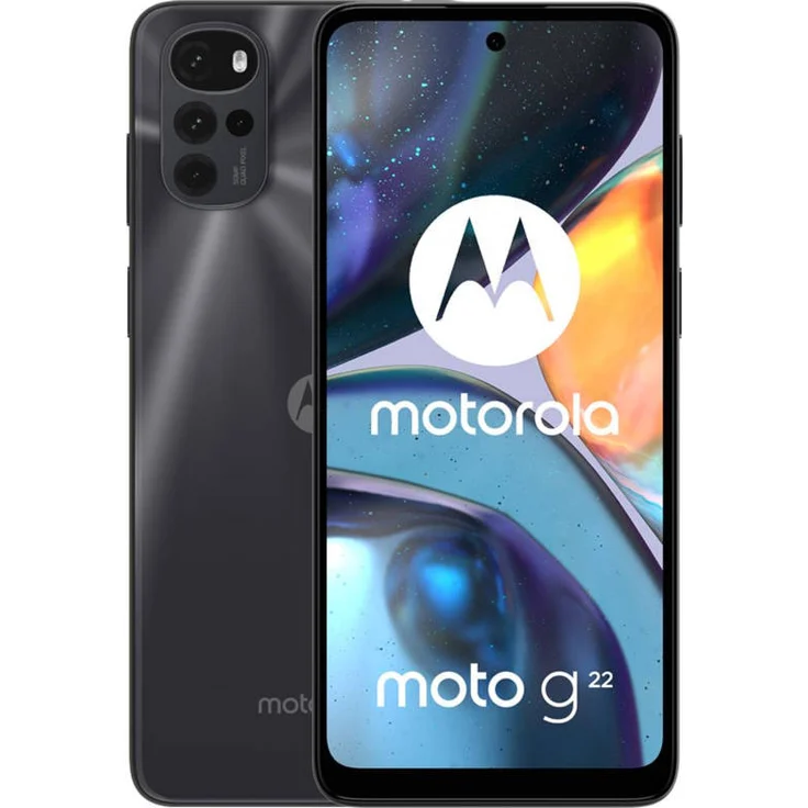 Motorola Moto G22 Smartphone 16,76cm (6,5 Zoll) IPS-Display, 64GB interner Speicher, 4GB RAM, Dual-SIM, Android 12, Cosmic Black – Bild 5