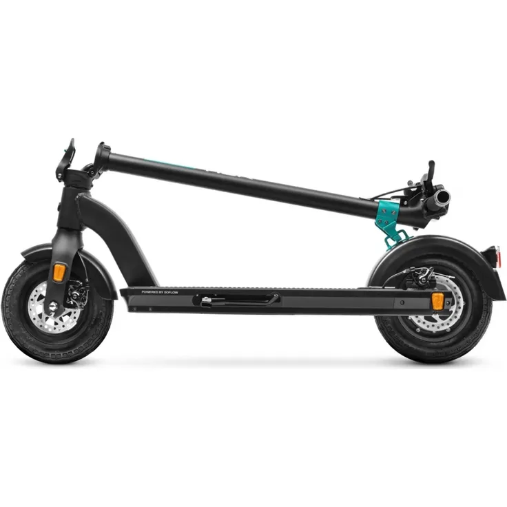 SoFlow S04 Tier E-Scooter, mit Straßenzulassung, Schwarz, 20 km/h – Bild 4