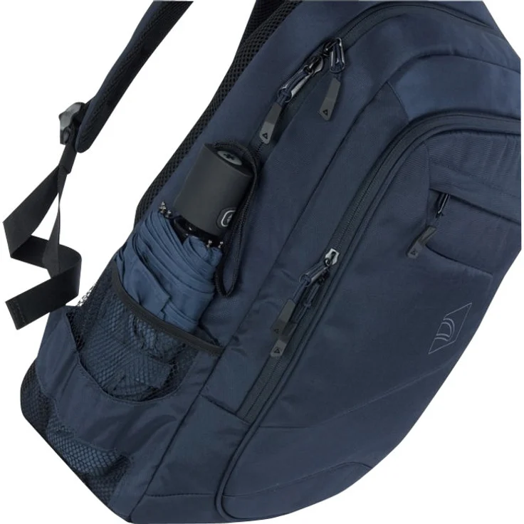 Tucano Lato Rucksack Schutz Backpack Tasche Notebook Laptop MacBook 17-'-' blau – Bild 3