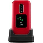 Doro 6880 Seniorenhandy LCD-Display, Notruf-Taste, Rot