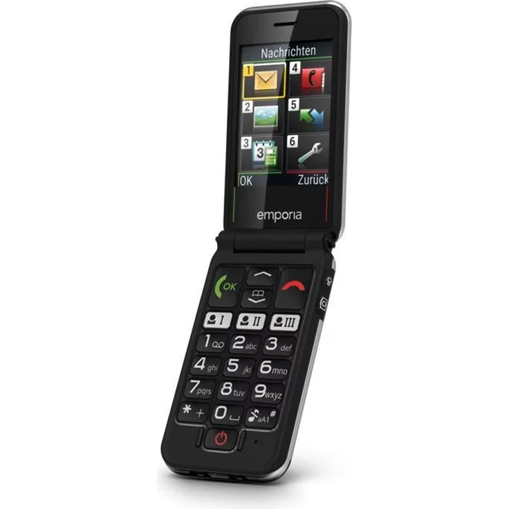 Emporia Joy LTE Seniorenhandy Farbdisplay, 128 MB interner Speicher, 64 MB RAM, Schwarz – Bild 6