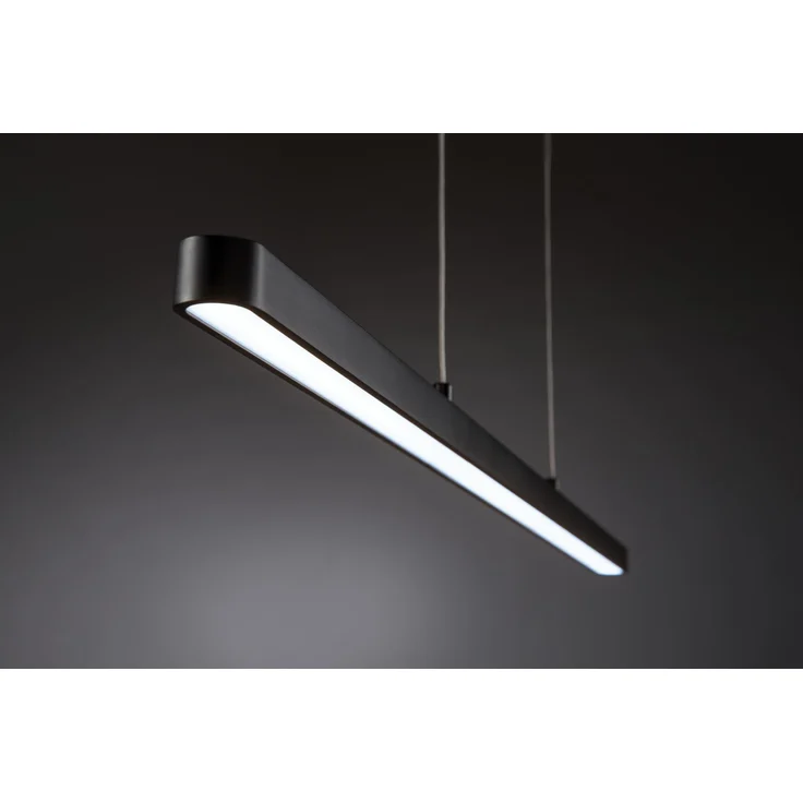 Paulmann 79694 Lento Bluetooth Pendelleuchte LED, 1x43 W, Tuneable White, 230 V, Aluminium/Kunststoff, schwarz – Bild 2