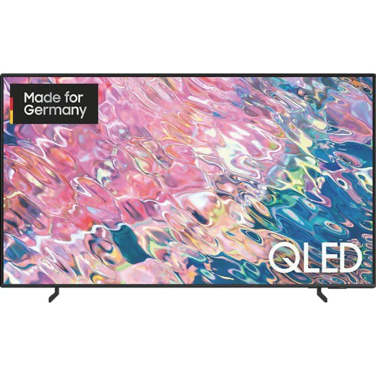 Samsung GQ55Q60BAU 138 cm (55 Zoll) QLED Smart TV (Ultra HD, HDR, Edge LED) HD-Triple-Tuner (Sat, Antenne, Kabel) Modelljahr 2022 Energieklasse F (DE-Modell) – Bild 1