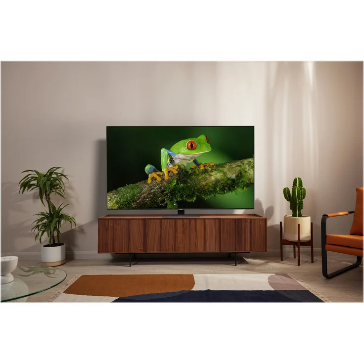Samsung GQ55Q80BAT 138 cm (55 Zoll) QLED Smart TV (Ultra HD, HDR, Edge LED) Twin-HD-Triple-Tuner (Sat, Antenne, Kabel) Modelljahr 2022 Energieklasse G (DE-Modell) – Bild 4