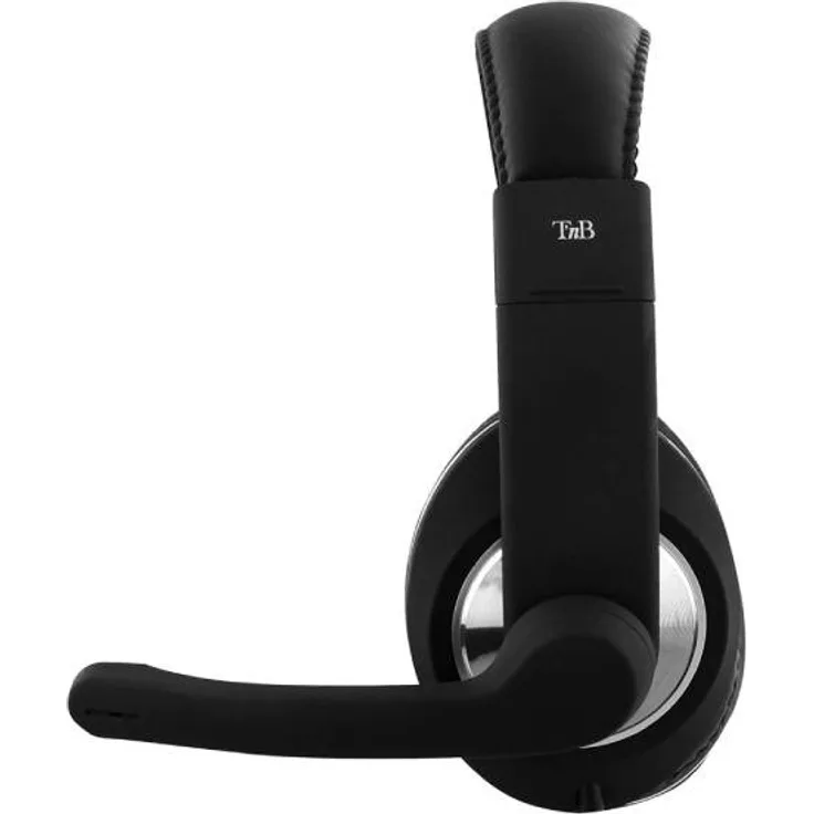 TNB HS-500 Home-Office USB-Headset Schwarz