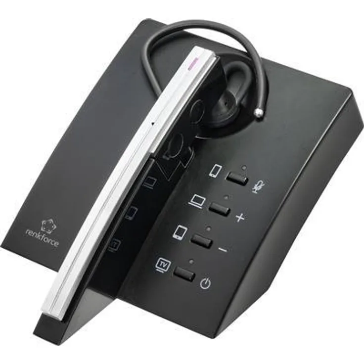 Renkforce RF-WE-510 Telefon In-Ear Headset Bluetooth Schwarz Lautstärkeregelung