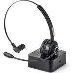 Renkforce RF-PHS-500 Telefon Over-Ear Headset Bluetooth Schwarz Mikrofon-Rauschunterdrückung