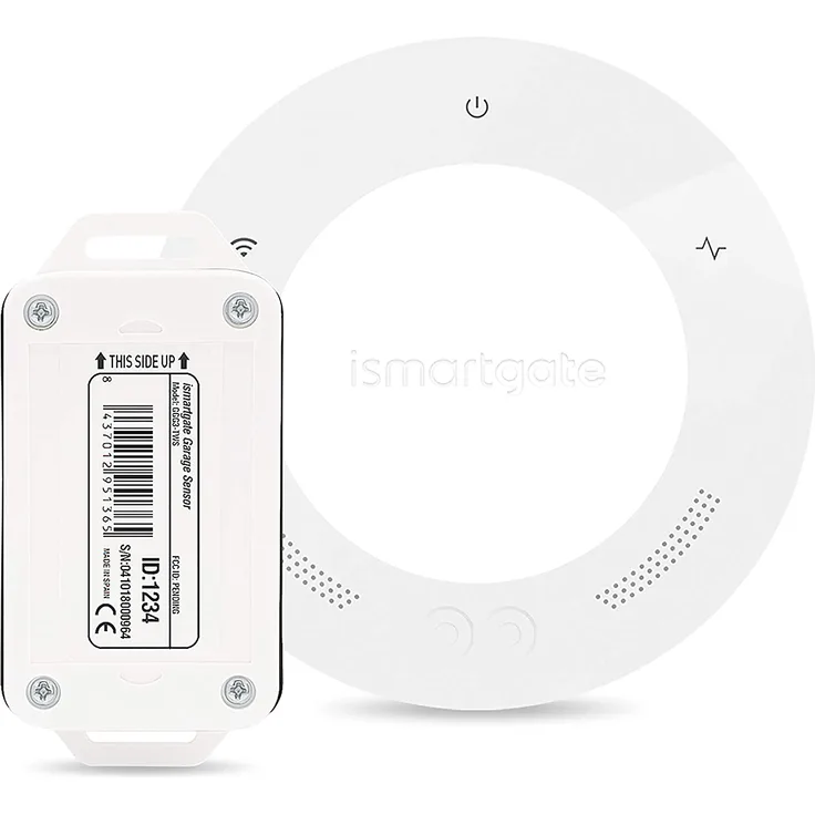 ismartgate iSG-02WEU202 Standard Lite Garage, Smartes Garagentorsystem, 1,8 W, 5 V, weiß