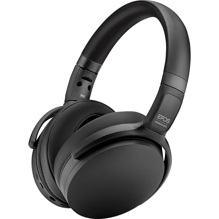 EPOS SENNHEISER ADAPT 361 schwarz Bluetooth Stereo ANC Headset mit USB-C Dongle Etui zertifiziert für Micrososft Teams – Bild 2