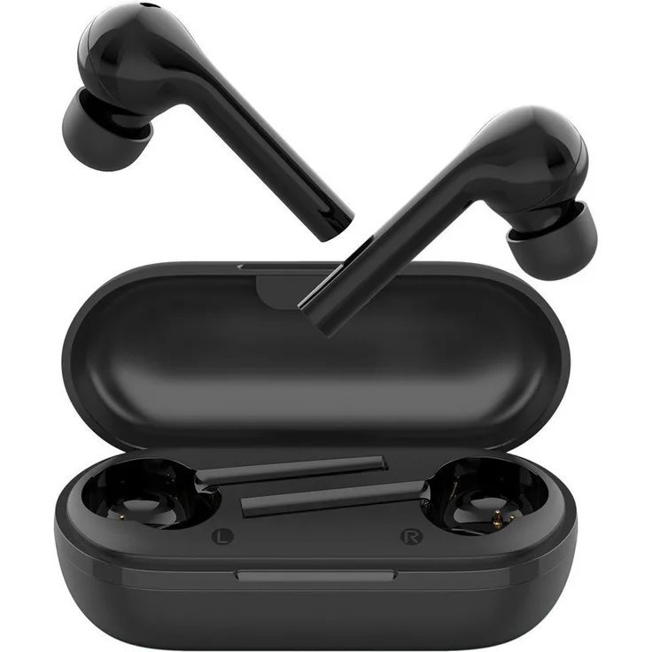 Nilkin FreePods FP01 Kabellose Kopfhörer In-Ear Wireless Ohrhörer Headset Bluetooth TWS kompatibel mit Smartphone schwarz