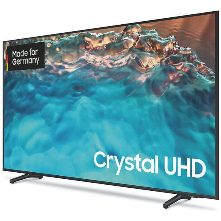 Samsung GU55BU8079U 138 cm (55 Zoll) Crystal UHD 4K Smart TV (Ultra HD, HDR, Edge LED) HD-Triple-Tuner (Sat, Antenne, Kabel) Modelljahr 2022 Energieklasse G (DE-Modell) – Bild 2