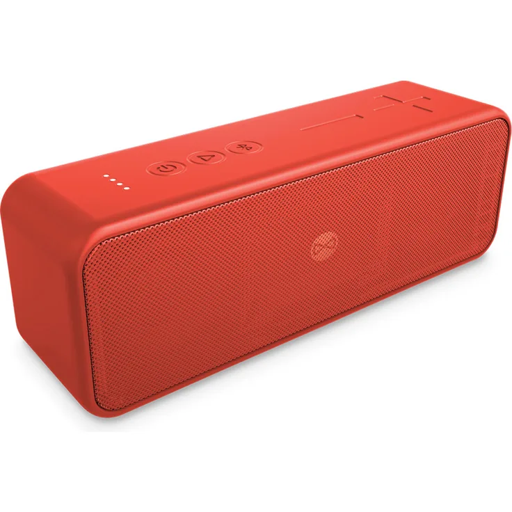 Forever BS-850 BLIX Bluetooth Lautsprecher 10W IPX7 Wasserdicht Speaker SD-Karte, Rot