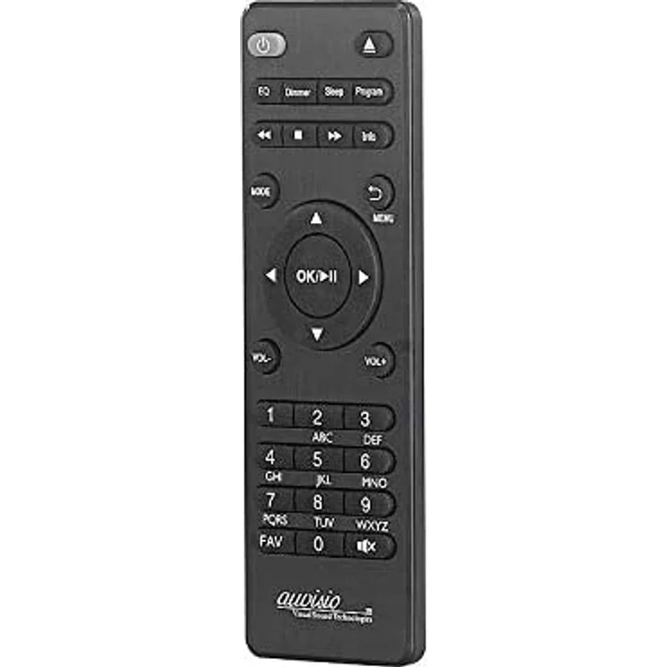 auvisio IRS-500.CD Micro-Stereoanlage mit Webradio, DAB+, FM, CD, Bluetooth, USB, 100 W, schwarz, silber – Bild 5