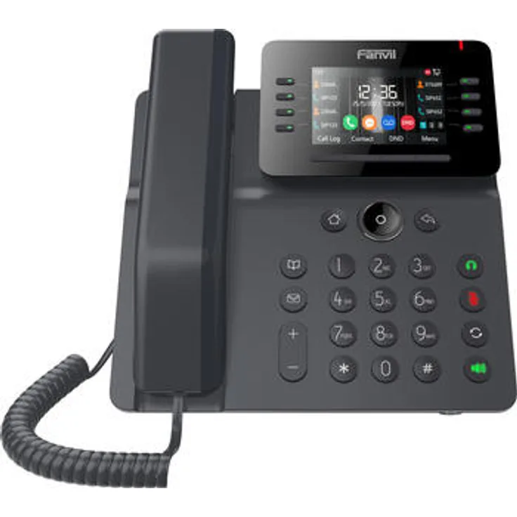 Fanvil V64 VoIP Business Phone, IP Telefon, schwarz