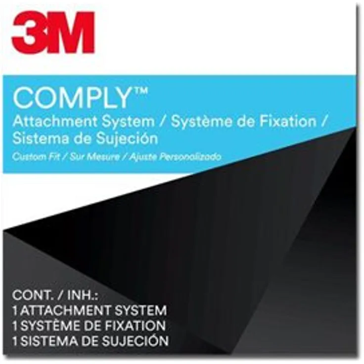3M Comply Attachment Set - Custom Laptop Type - Blickschutzfilter für Notebook - klebend - 30.7-35.6 cm (12.1-'-'-14-'-') - Schwarz