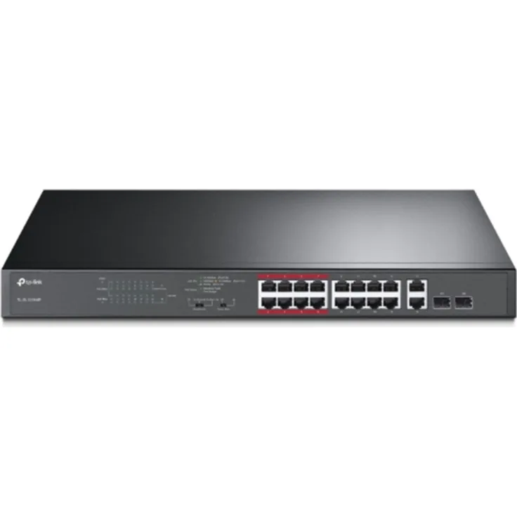 TL-SL1218MP - PoE-Switch für IP-Überwachungsanwendungen