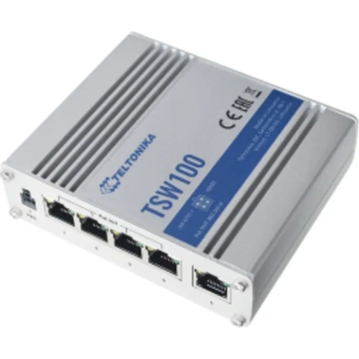 TSW100 000000 - Nicht verwalteter industrieller PoE-Ethernet-Switch