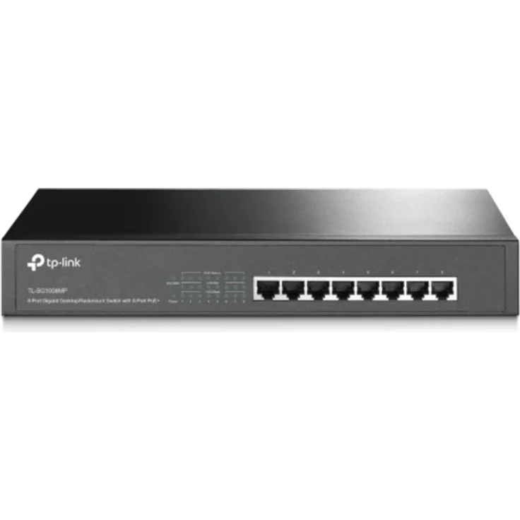 TL-SG1008MP - Gigabit-Switch mit 8 Anschlüssen, Desktop/Rack – Bild 1