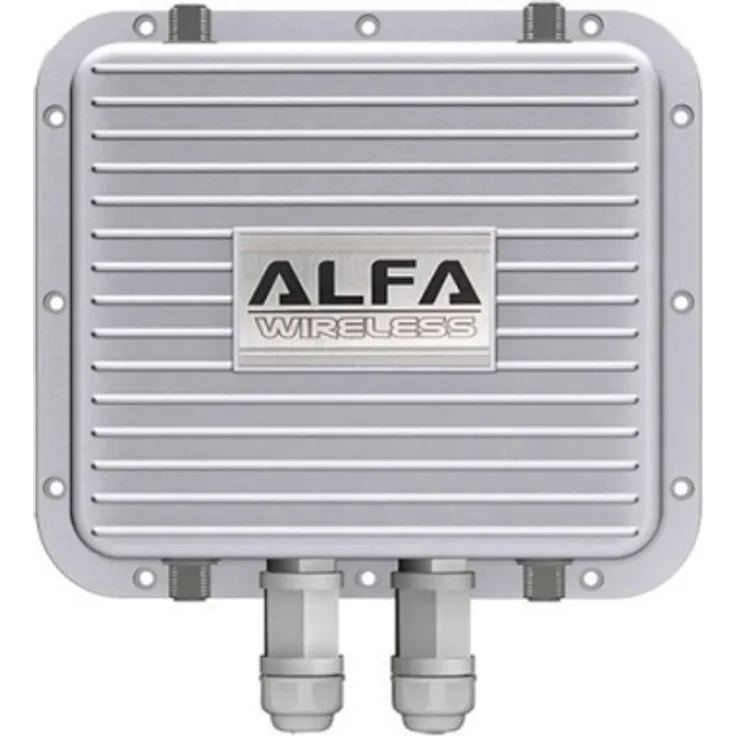 AWAP02O-2E4N - IP67 Outdoor-Gehäuse, 2x Ethernet-Anschlüssen, 4x N-Buchsen