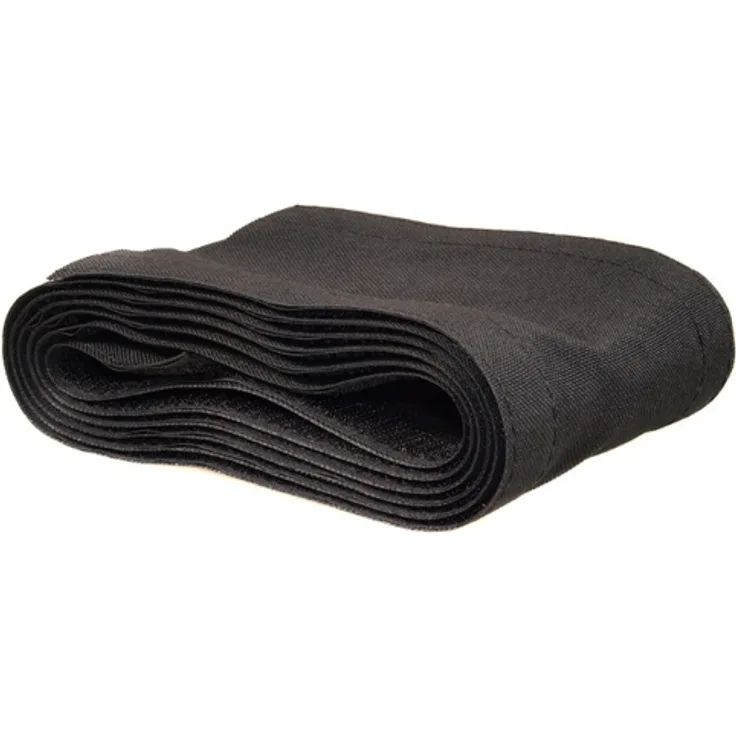 MCTV-677 - Flexibler Kabelschutz aus Stoff mit Klettverschluss, 2 m, 105 mm, schwarz