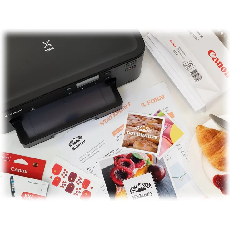 Canon PIXMA TS705a Drucker Tintenstrahl DIN A4 (WLAN, LAN, 5 separate Tinten, automatischer Duplexdruck, 2 Papierzuführungen, Papierkassette 250 Blatt, Apple AirPrint) – Bild 6