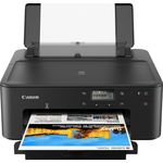 Canon PIXMA TS705a Drucker Tintenstrahl DIN A4 (WLAN, LAN, 5 separate Tinten, automatischer Duplexdruck, 2 Papierzuführungen, Papierkassette 250 Blatt, Apple AirPrint)