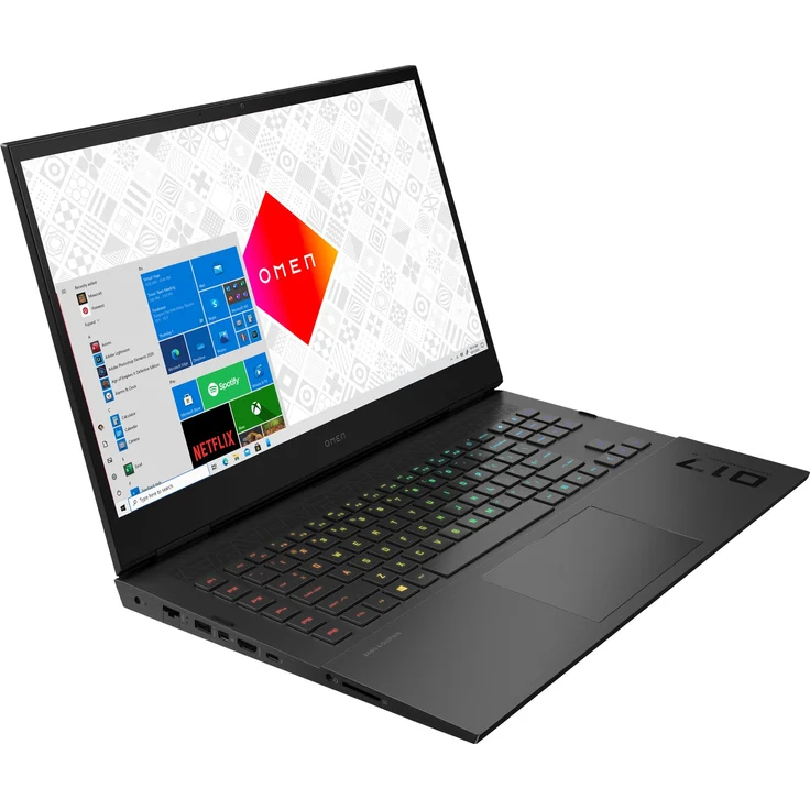 HP OMEN 17-ck0080ng Gaming-Laptop - 17,3 Zoll, WQXGA, Intel Core i7-11800H, 1000 GBGB SSD, 16 GBGB RAM, NVIDIA GeForce RTX 3080, Windows 10 Home (4H3F8EA) – Bild 3