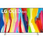 LG OLED42C29LB 106 cm (42 Zoll) OLED evo Smart TV (Ultra HD, Dolby Vision IQ, Dolby Vision, HDR10, HLG, OLED) Twin-HD-Triple-Tuner (Sat, Antenne, Kabel) Modelljahr 2022 Energieklasse G (DE-Modell)