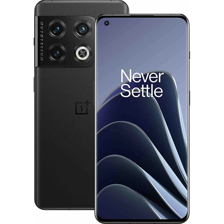 OnePlus 10 Pro 5G Smartphone 17,02cm (6,7 Zoll) AMOLED-Display, 128GB interner Speicher, 8GB RAM, Dual-SIM, Android 12, Volcanic Black – Bild 1