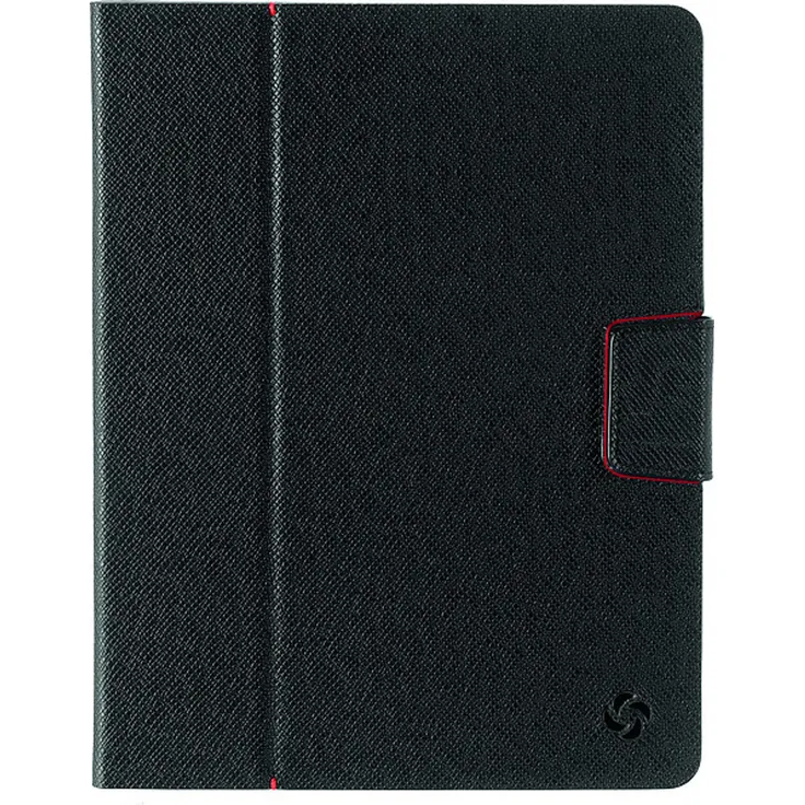 Samsonite Mobile Pro Leather Portofolio für 10,1 Zoll Tablets, Schwarz (P1509003)