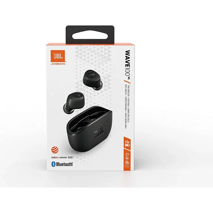 JBL Wave 100 TWS Kopfhörer True Wireless Stereo (TWS) In-Ear-Kopfhörer mit Bluetooth, Schwarz – Bild 10