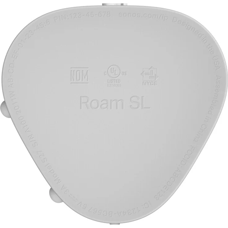 Sonos Mobiler Lautsprecher ROAM SL Lunar White, Bluetooth WLAN IP67 AirPlay 2, weiß – Bild 8