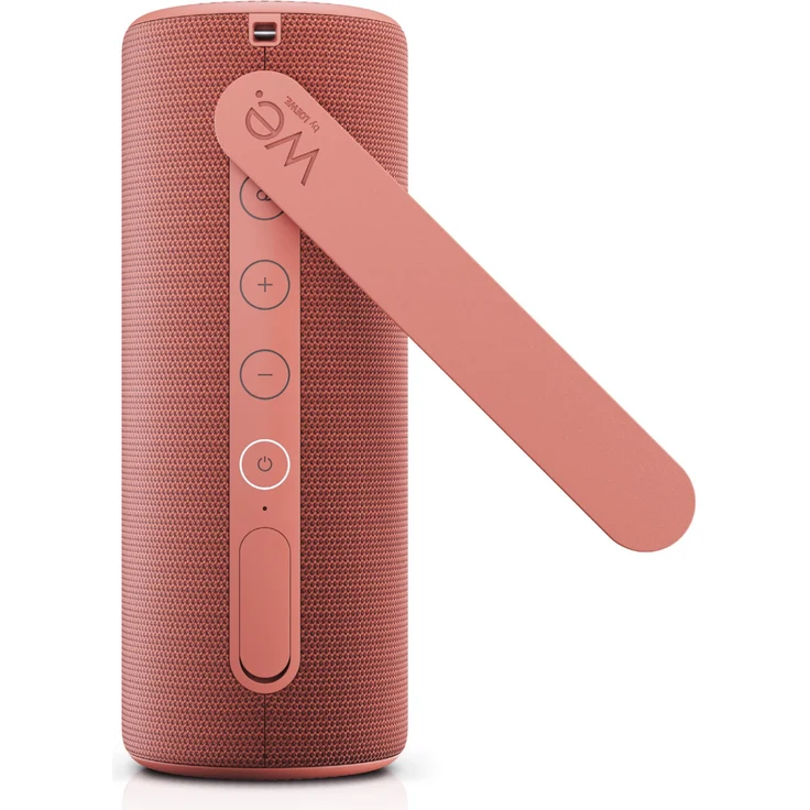 We. By Loewe. HEAR 1 Bluetooth-Lautsprecher Coral Red, rot – Bild 8