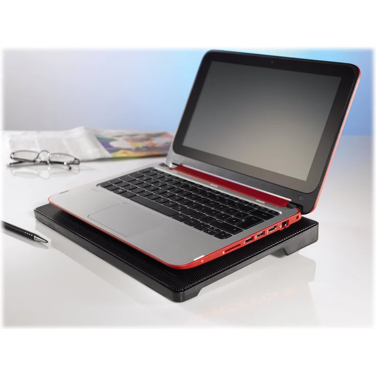 00053067 Notebook-Kühler -'-'Slim-'-' (Schwarz) – Bild 4