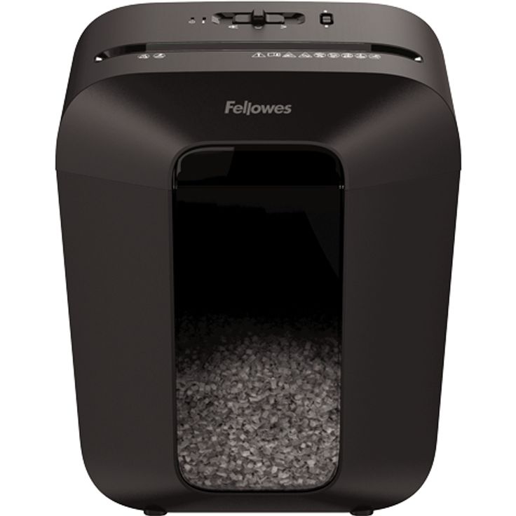 Fellowes Aktenvernichter Powershred LX41 schwarz – Bild 4